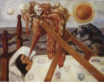 Frida Kahlo Painting - Without Hope feminism Frida Kahlo